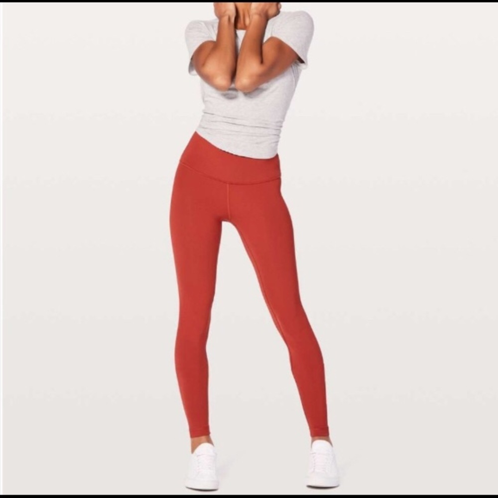 LULULEMON 6 Wunder Under Hi-Rise Tight - Bonfire